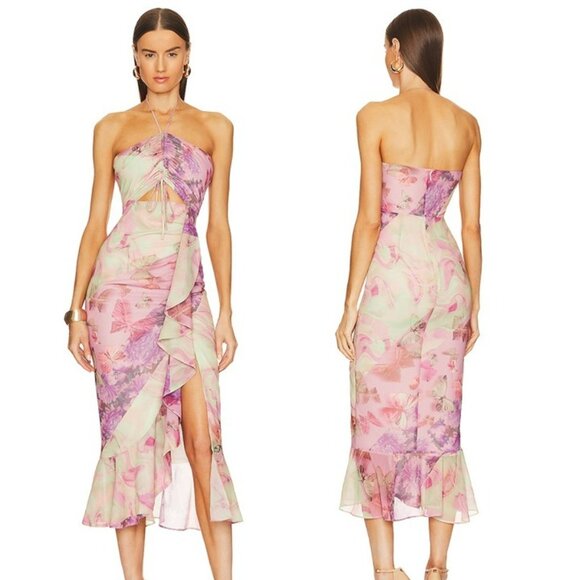 NBD Bellisima Dress - Patchwork Multi